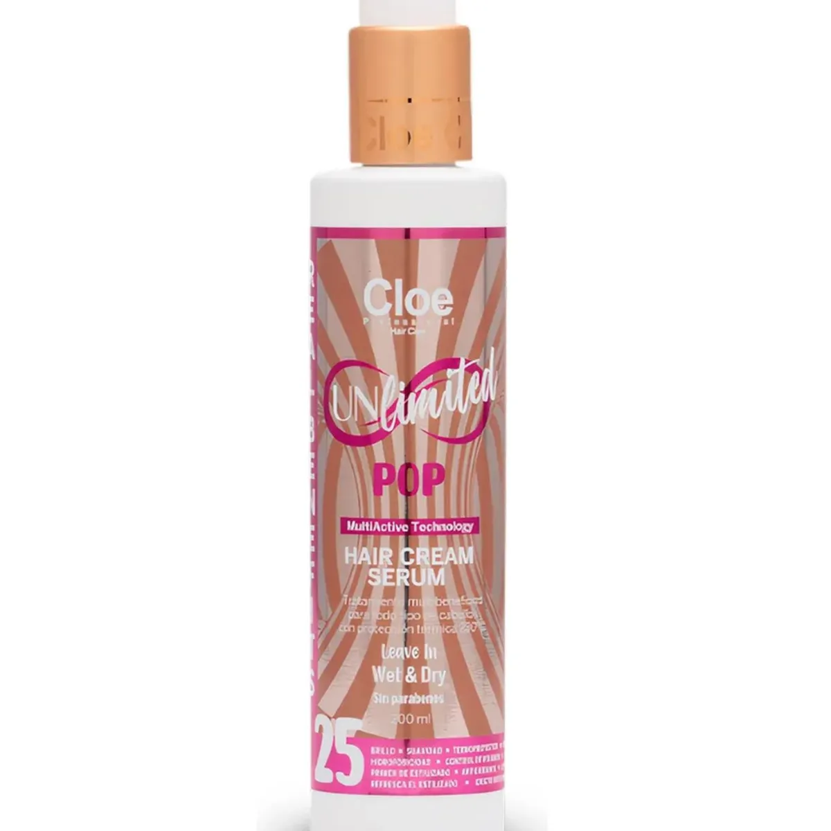 CLOE - Serum Cloe 25 Beneficios Unlimited Pop 200ml Aroma Mango