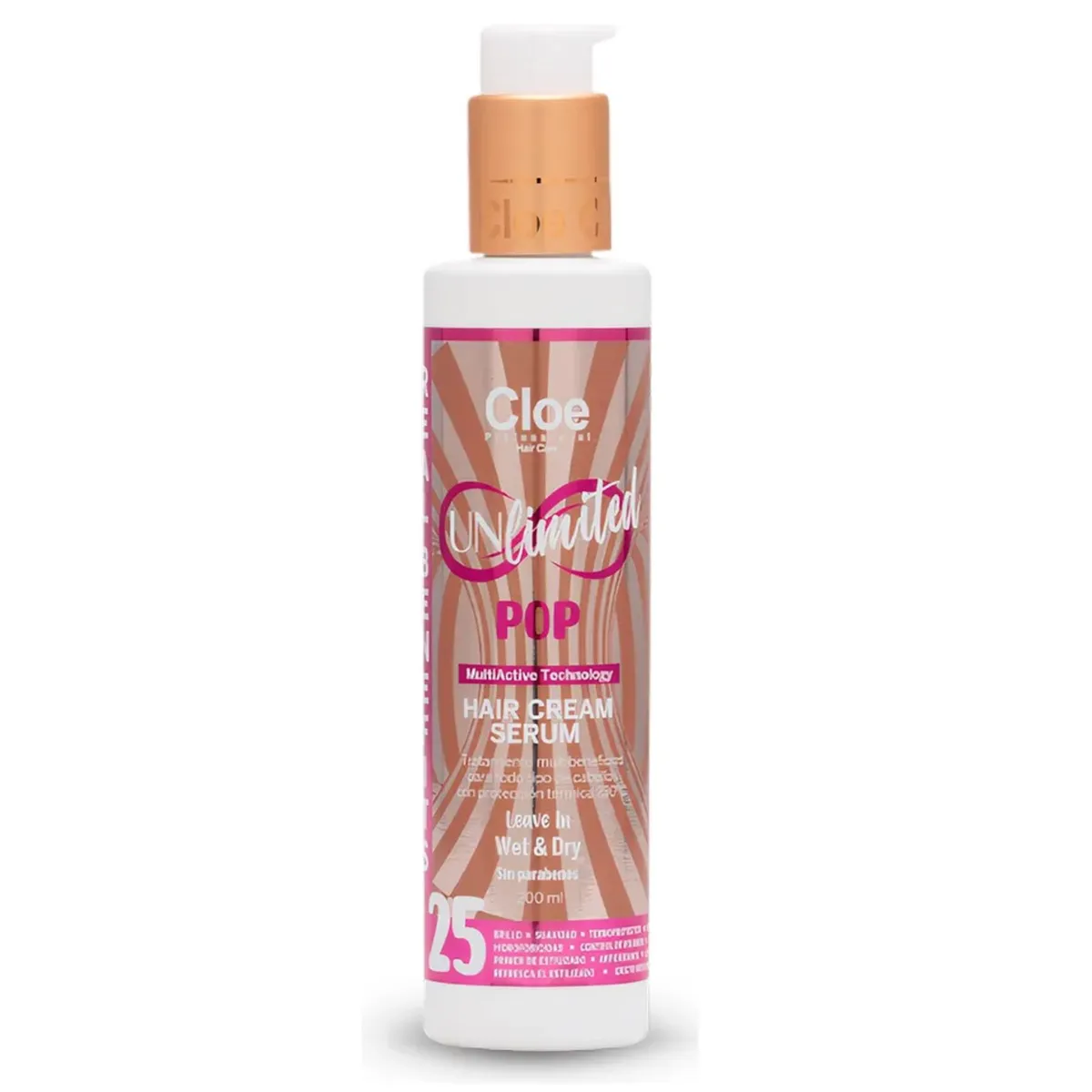 CLOE - Serum Cloe 25 Beneficios Unlimited Pop 200ml Aroma Mango