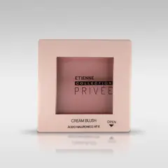 ETIENNE - Privee Cream Blush Coral con Acido Hialuronico y Vitamina E
