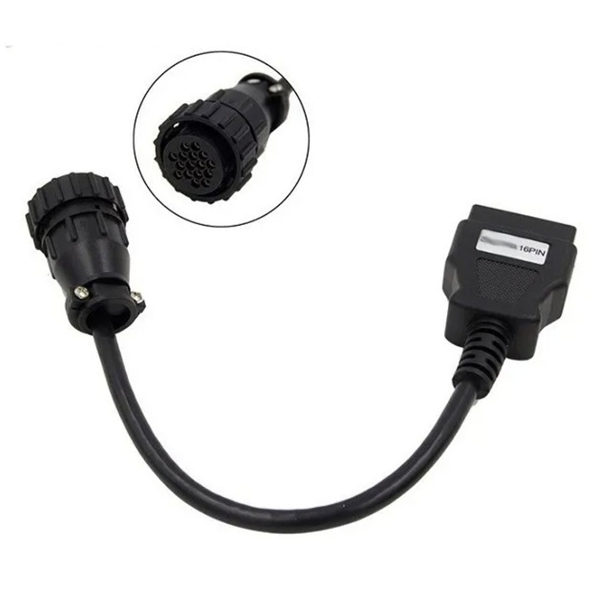 GENERICO - Adaptador Obd Obd2 Compatible Con Scania 16pin Tcs Cdp
