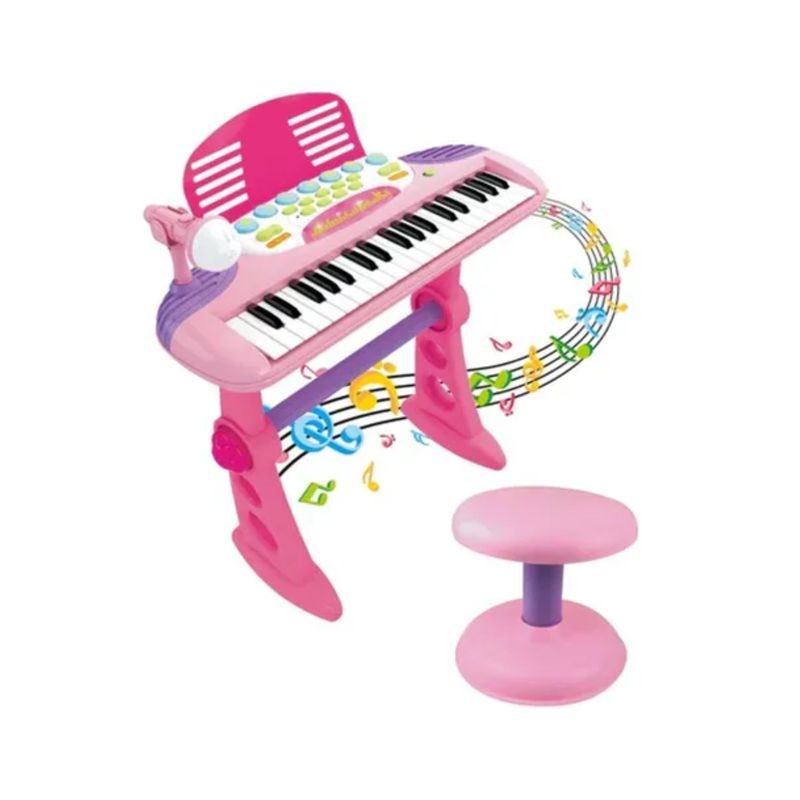 GENERICO - Piano Musical Infantil Teclado Musical 37 teclas Soporte