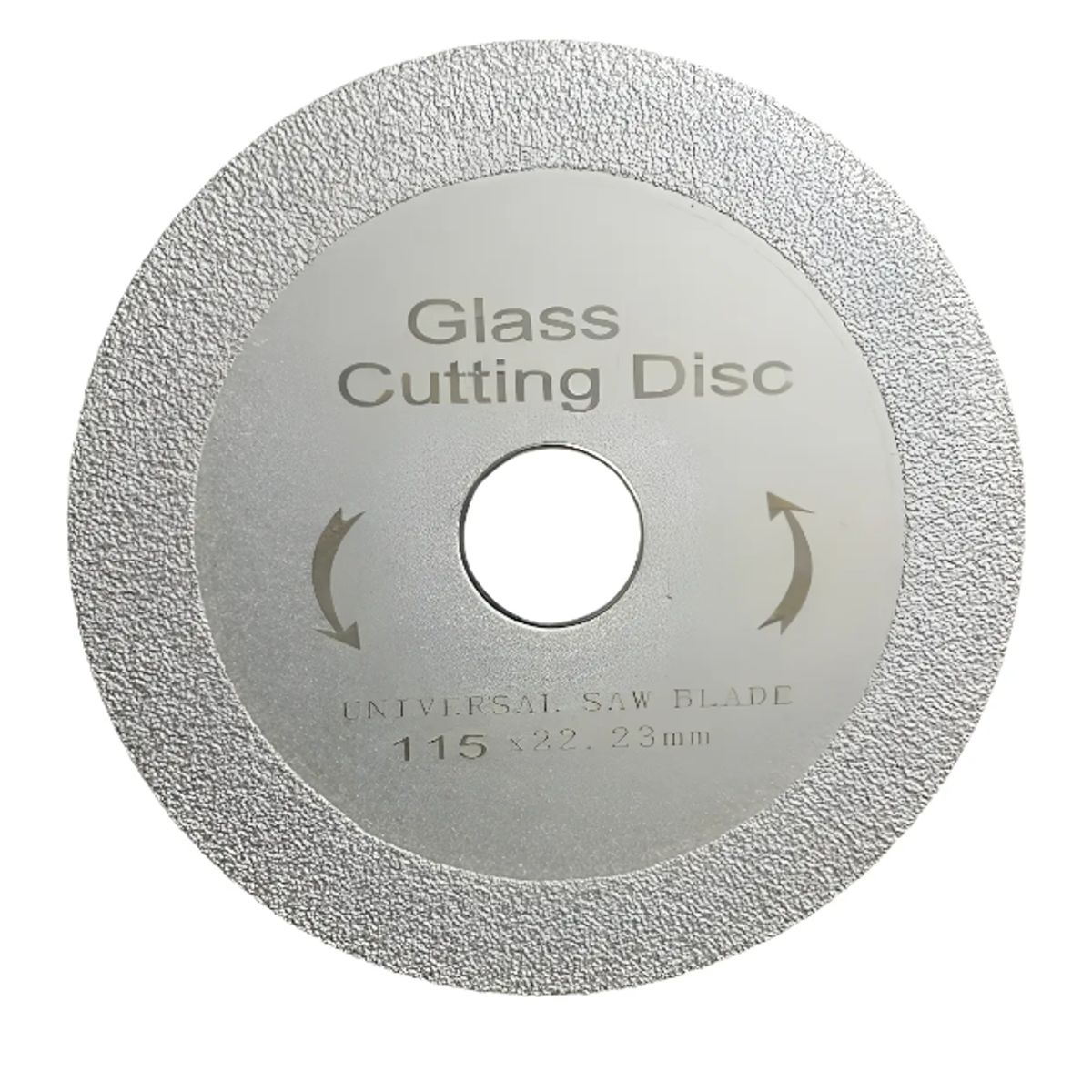 Disco De Corte Diamante Para Vidrio Esmeril Universal 115mm, marca GENERICO - Foto 2