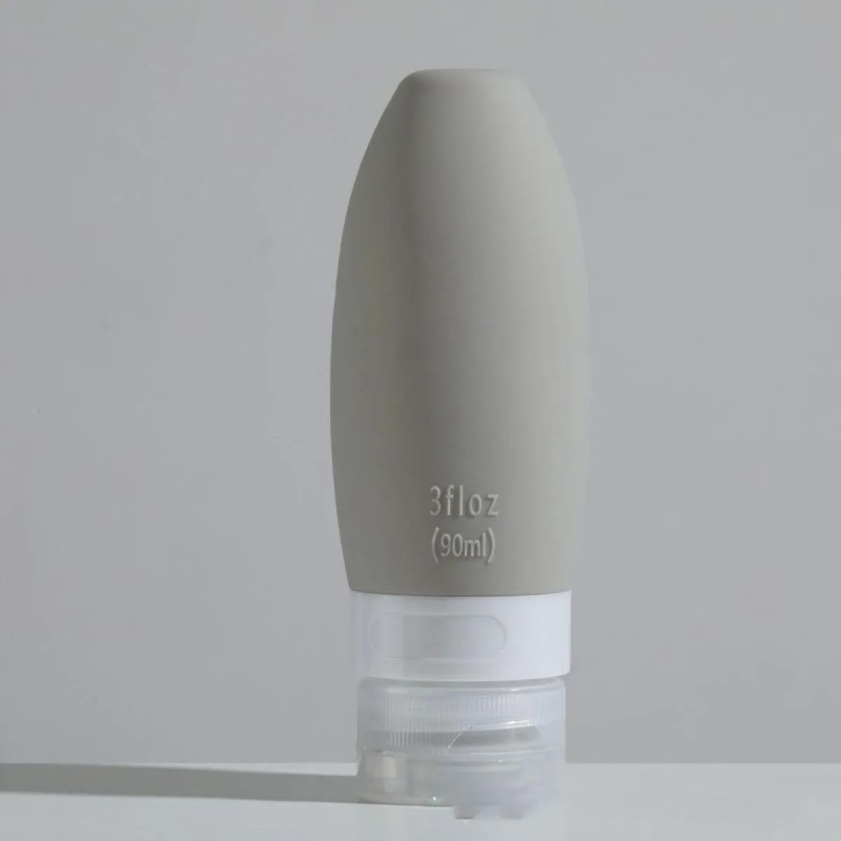 GENERICO - Pack 4 Botellas Dispensador Silicona Para Viajes 90ml