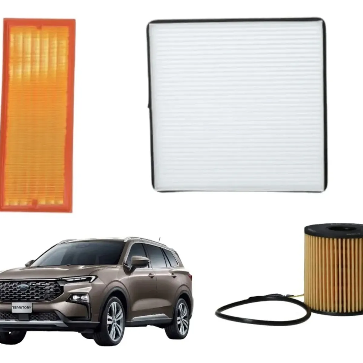 GENERICO - Kit De Filtro Ford Territory 1.5 2020-2023 Gasolina
