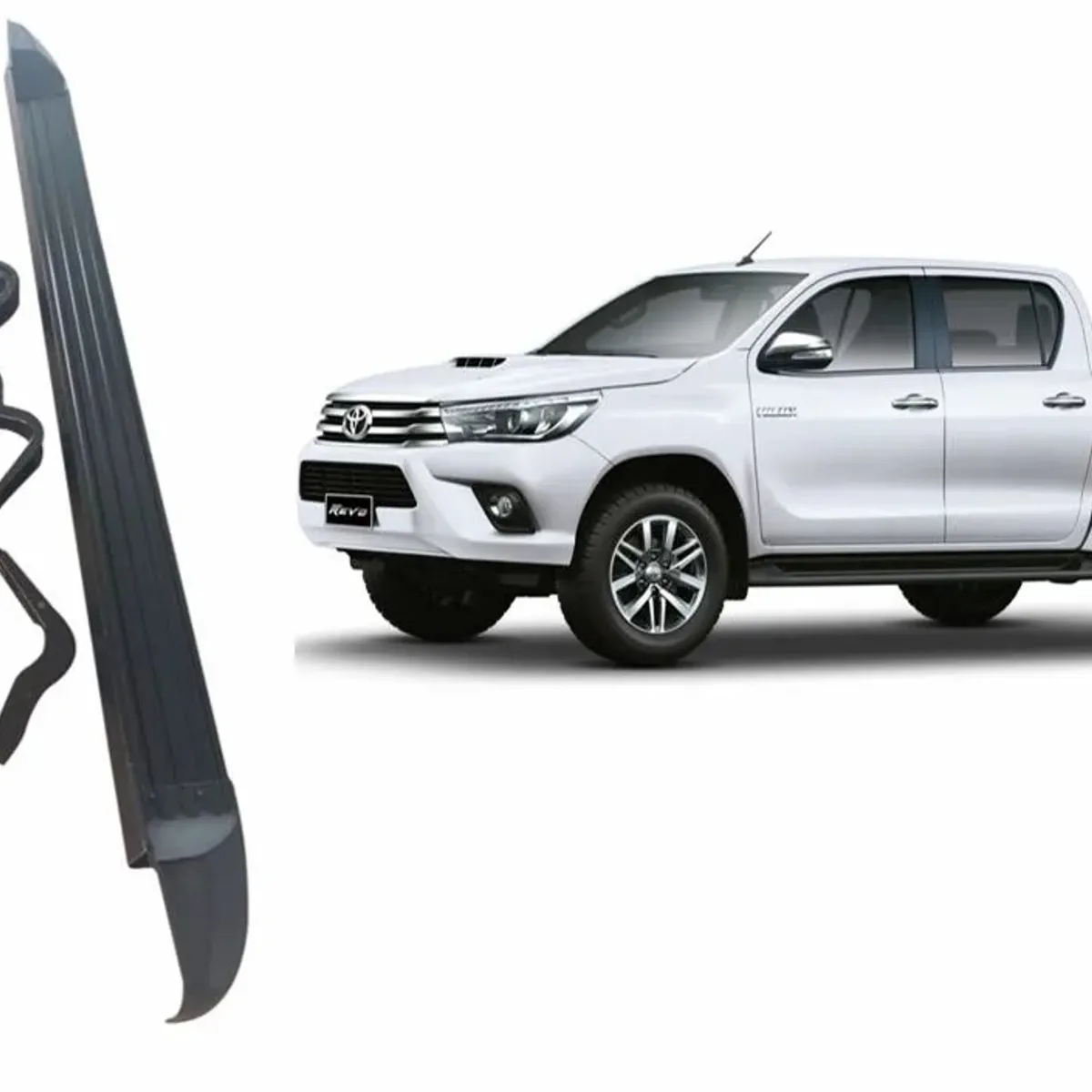 TOYOTA - Pisaderas Aluminio Toyota Hilux 2016-2025