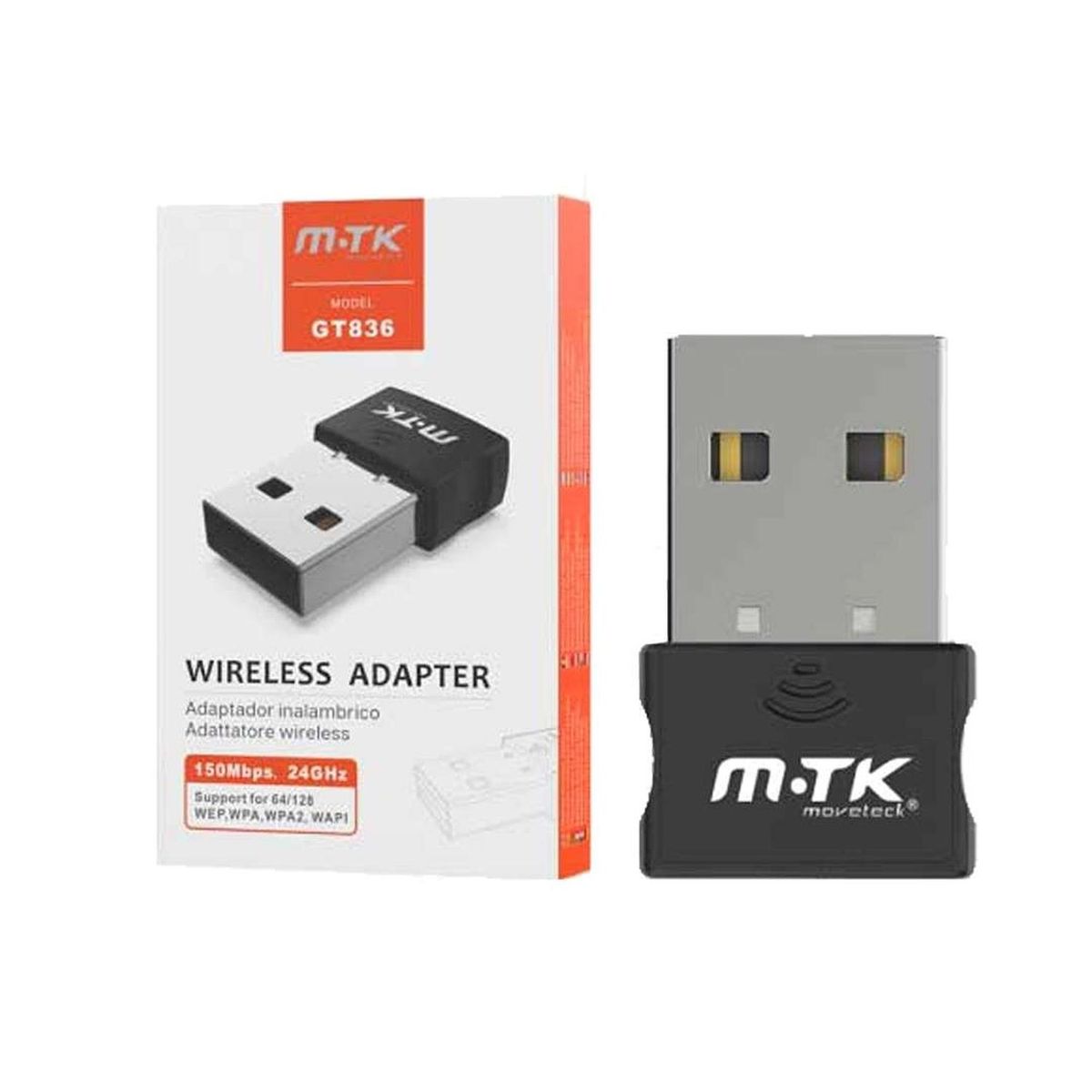 GEN - Mini Adaptador Usb Inalambrico Receptor Wifi
