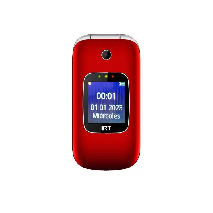 Celular Básico 330-4G Incluye Sim Card De Regalo Color Rojo
