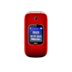 IRT - Celular Básico 330-4G Incluye Sim Card De Regalo Color Rojo