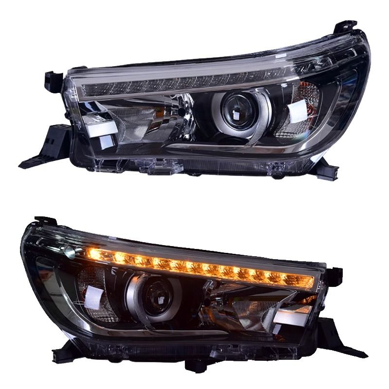 TOYOTA - Focos Opticos Delanteros LED Toyota Hilux 2016-2024 Pack