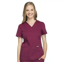 CHEROKEE - POLERA CLÍNICA MUJER REVOLUTION WW610 WINE