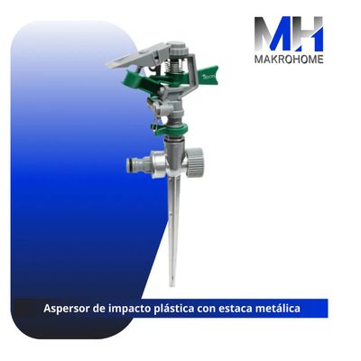 Imagen 2 del producto Aspersor De Impacto Plástica Con Estaca Metálica 30cm