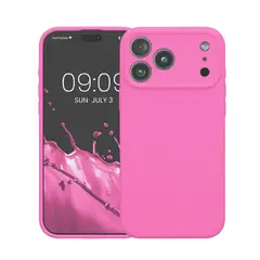 JOIGO - Carcasa Funda Soft Para IPhone 17 Pro Goma Fucsia