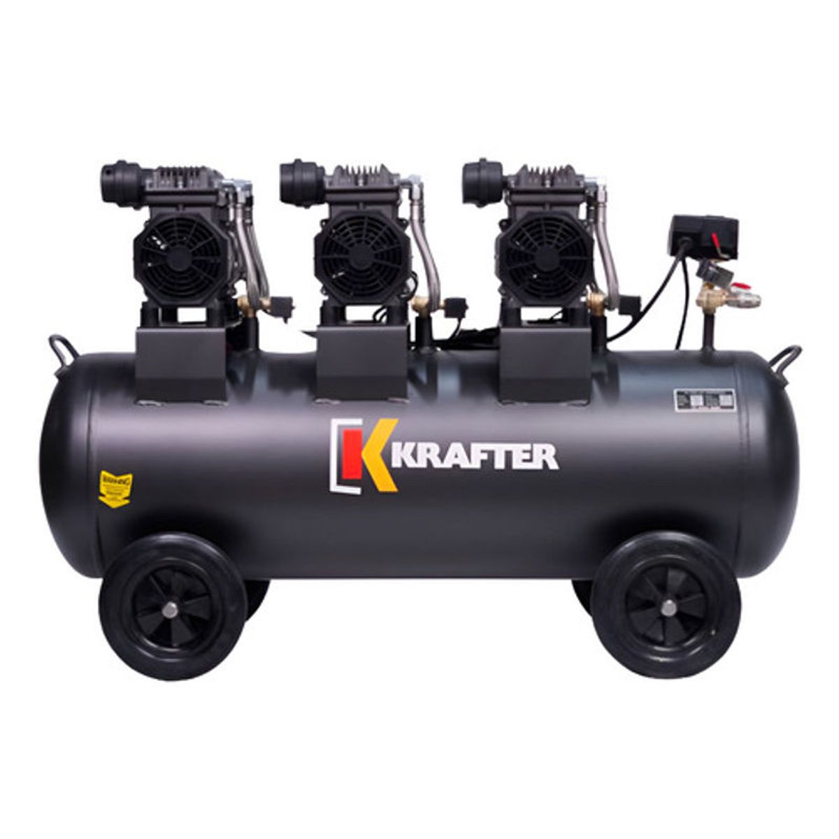 GENERICO - Compresor Krafter MZB-1100-H100 Libre de Aceite 50-60Hz