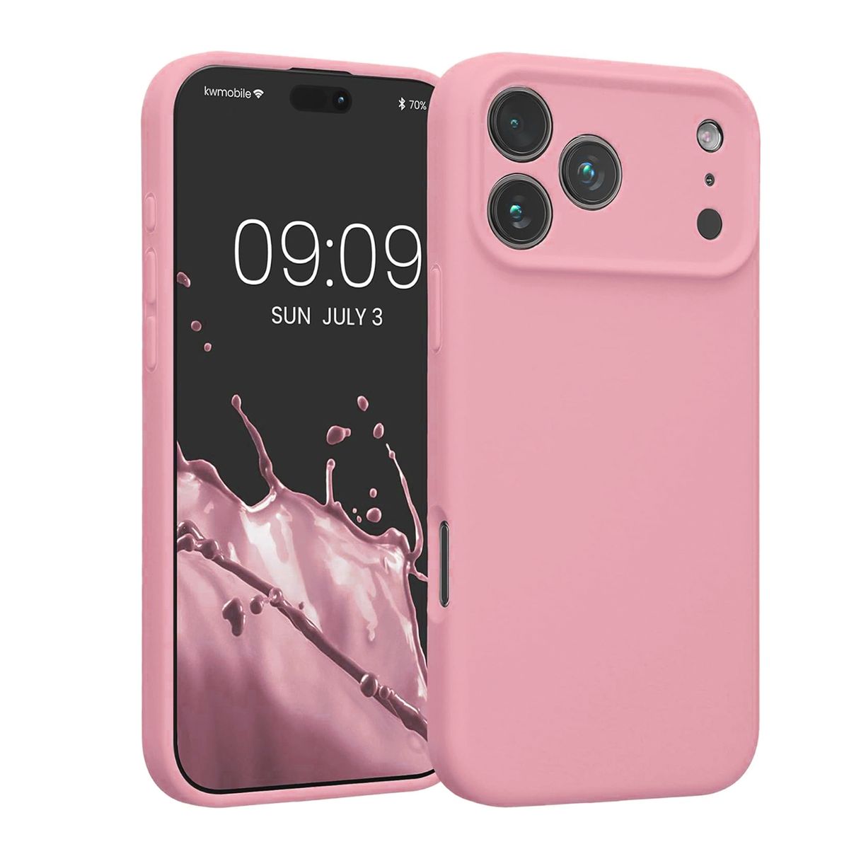 JOIGO - Carcasa Funda Soft Para IPhone 17 Pro Goma Rosado