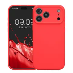 JOIGO - Carcasa Funda Soft Para IPhone 17 Pro Goma Rojo