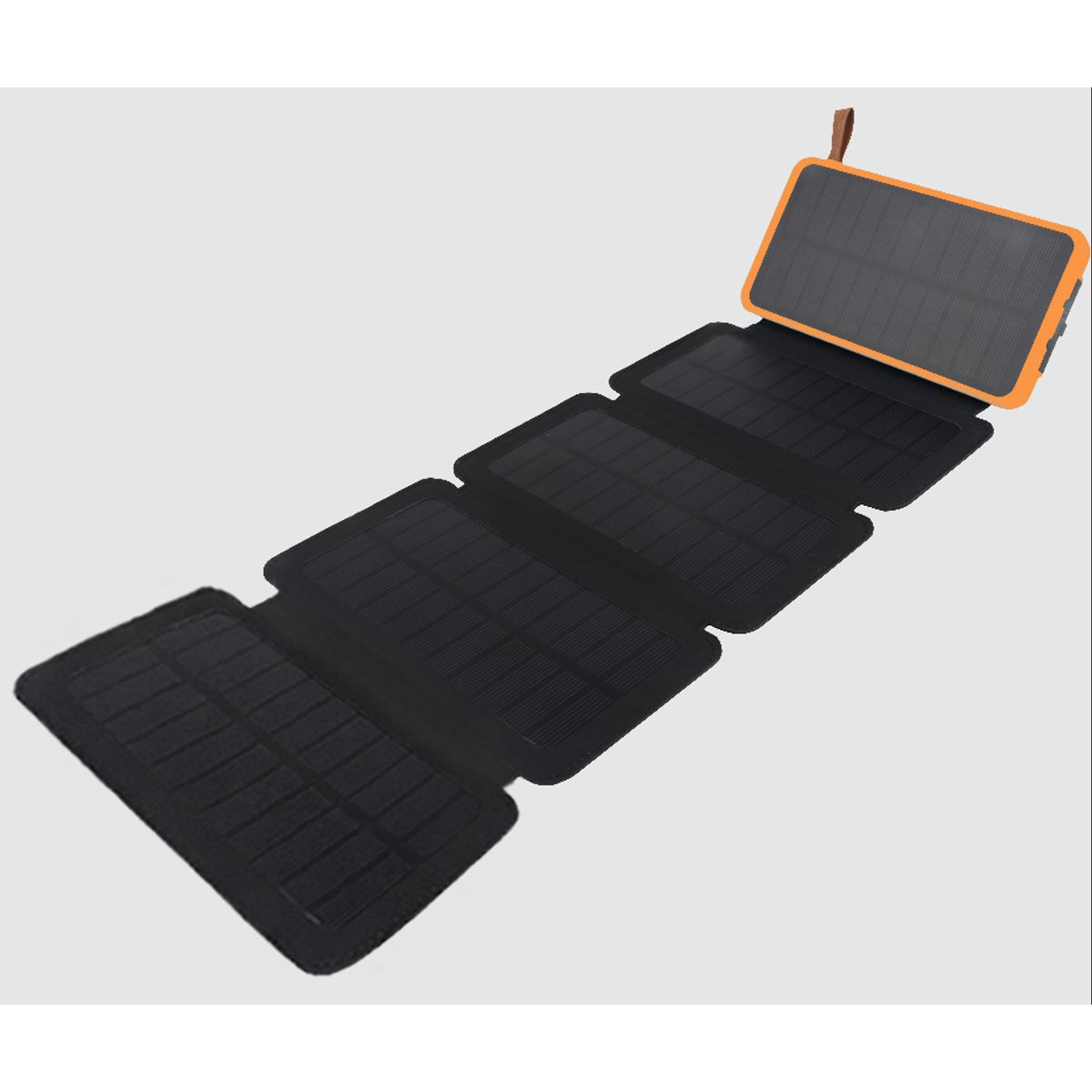 CAMPSOR - BATERIA PORTATIL SOLAR 1+4 10000mAh