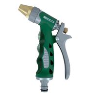 Pistola Riego Cabezal Ajustable Bronce Alta Calidad