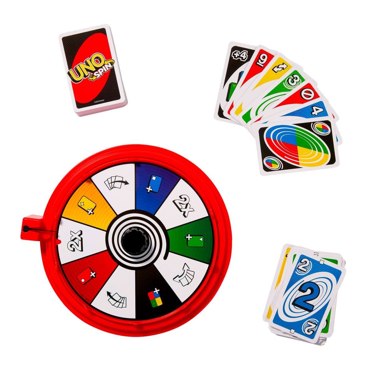 ANSALDO - Uno juego de mesa spin nueva edición para niños