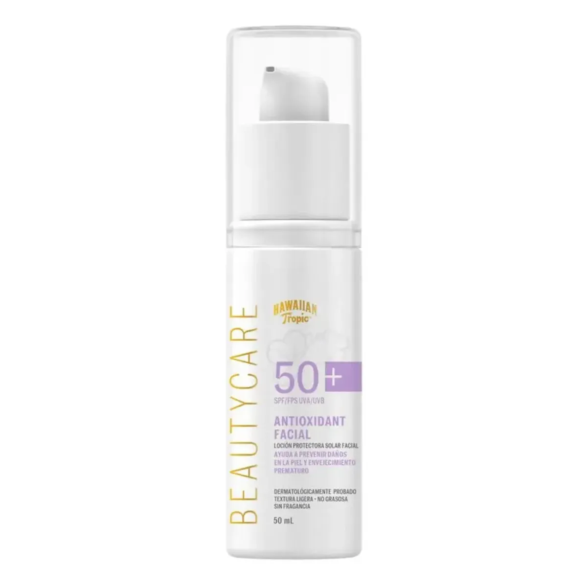 HAWAIIAN TROPIC - HAWAIIAN TROPIC BEAUTYCARE 50 SPF ANTIOXIDANTE FACIAL 50 ML