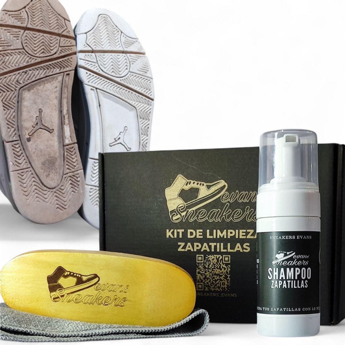 SNEAKERS EVANS - Kit de Limpieza Para Zapatillas