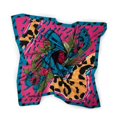 AMPHORA - Pañuelo auren mediana rosa viejo