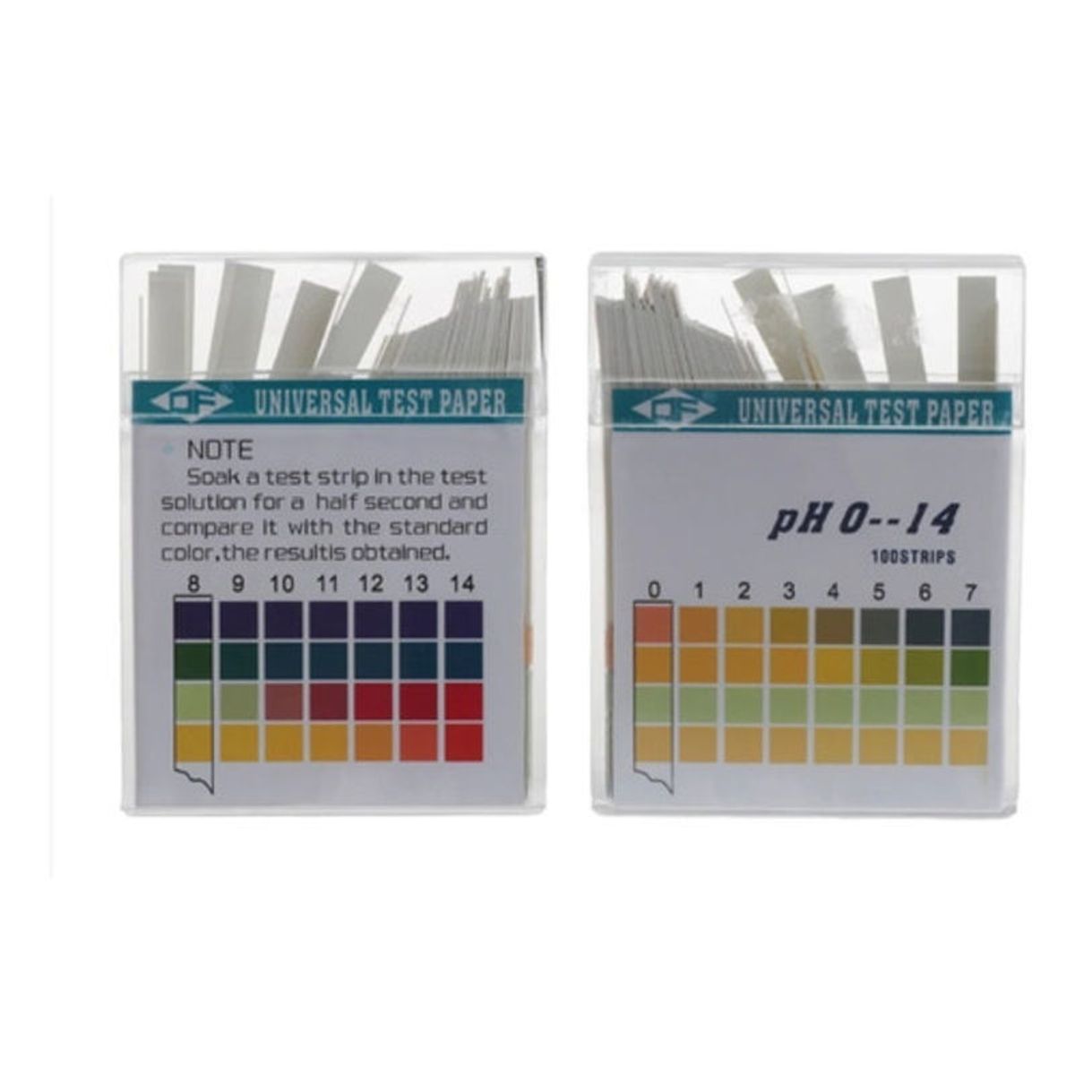 GENERICO - Papel Medicion Ph Profesional 100 Tiras 0-14 Calidad Stgo