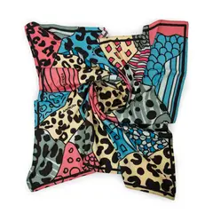 AMPHORA - Pañuelo collage mediana mix color