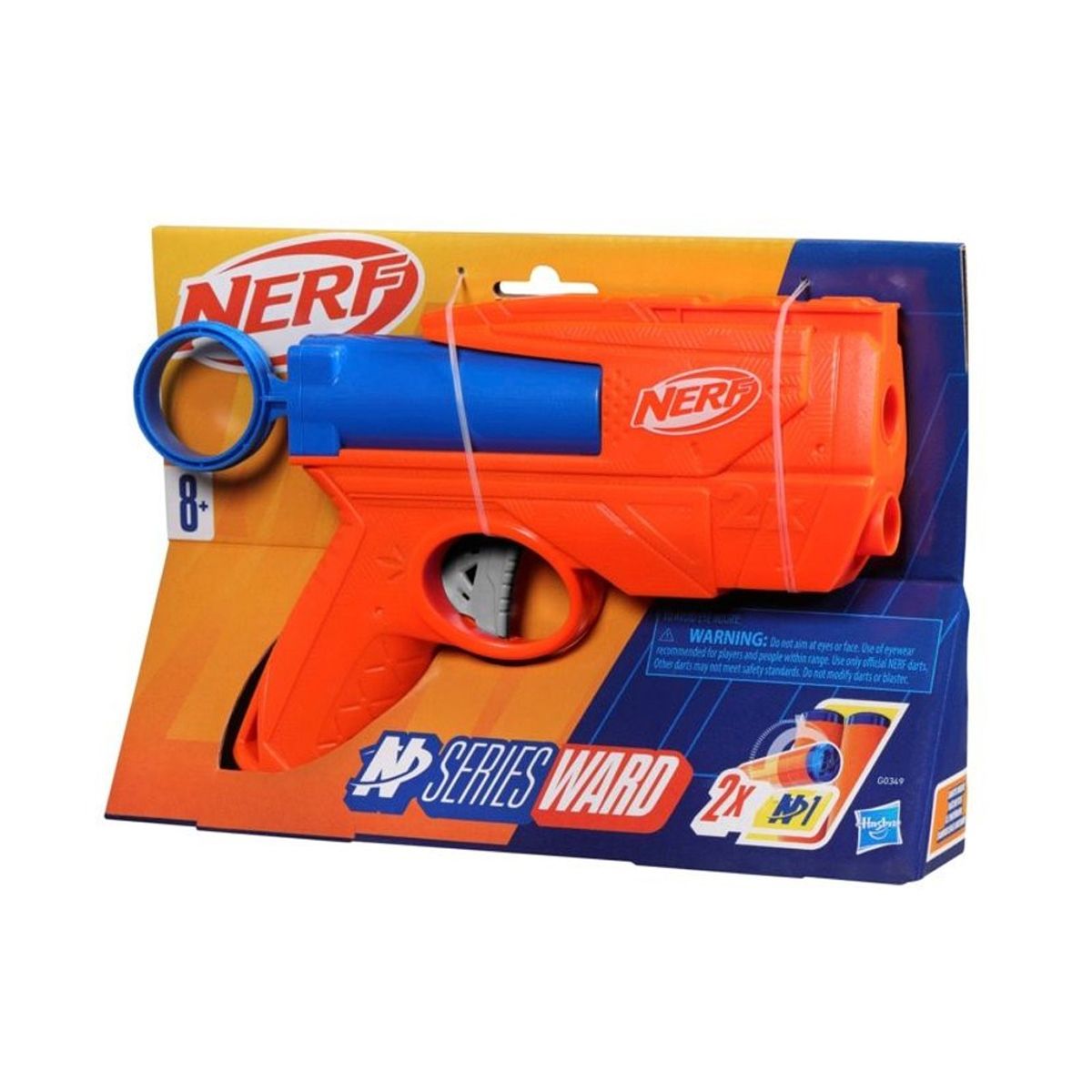 NERF - Lanzador nerf n series ward 2 dardos