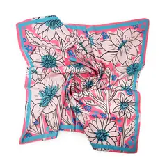 AMPHORA - Pañuelo lirica mediana rosa viejo