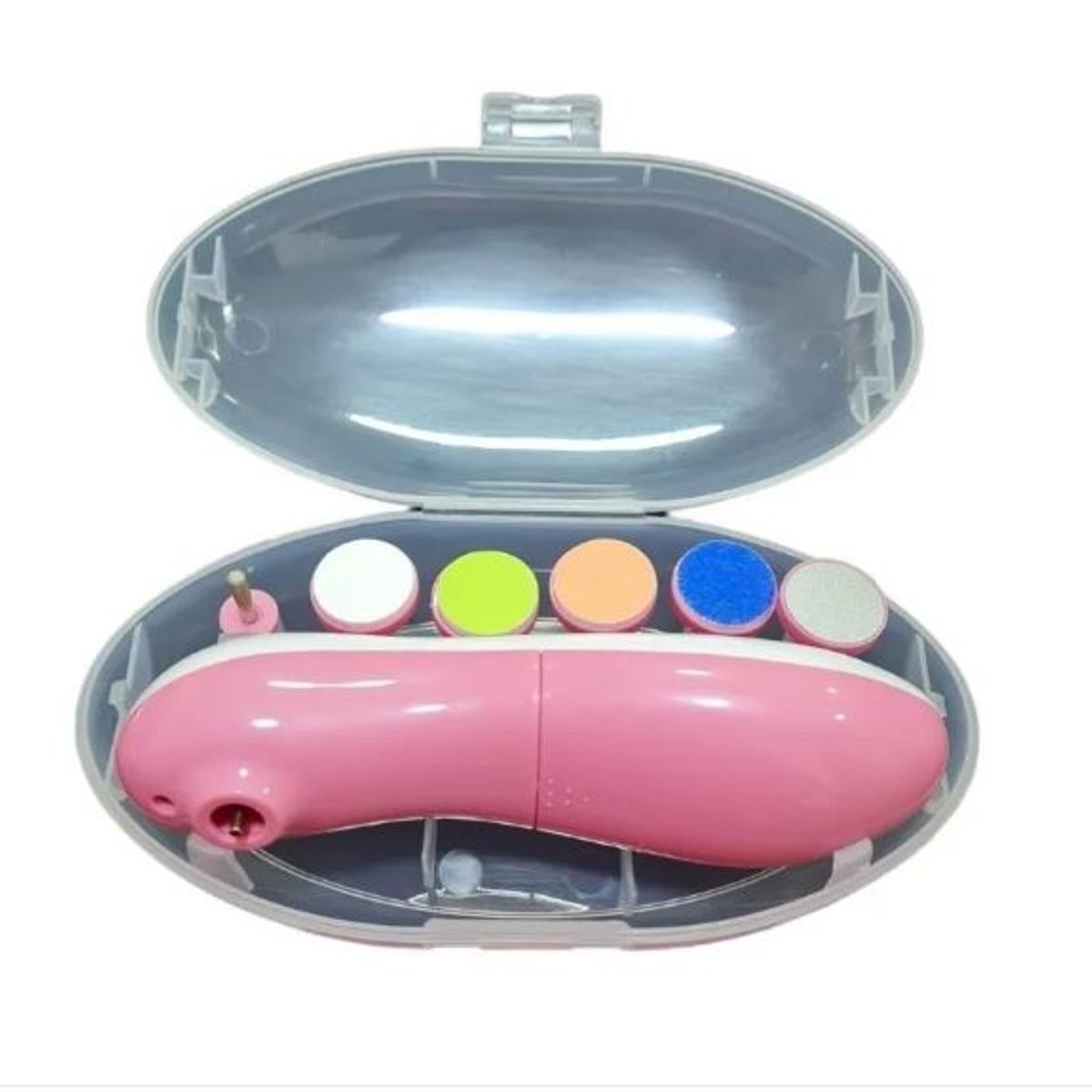 GENERICO - Kit Portatil De Manicura Para Bebes De 6 Piezas Silencioso
