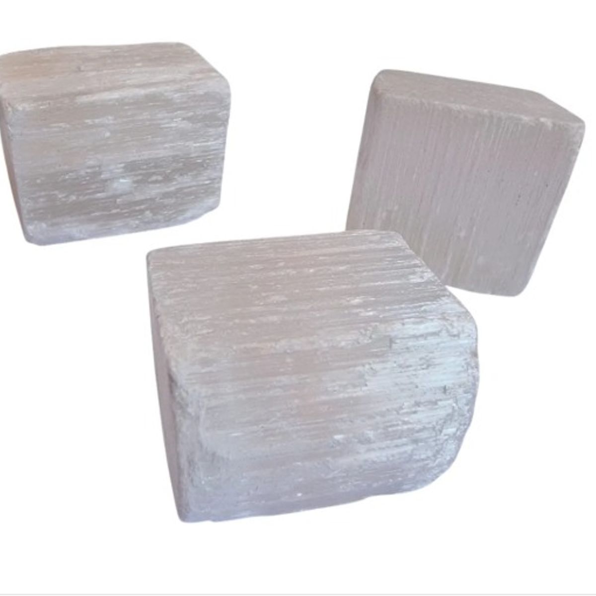 GENERICO - Selenita Natural, Semi Cubo. 35 A 40  gr. Unidad