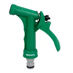 ROOTS - Pistola De Riego Conector Acople Rapido Manguera Media