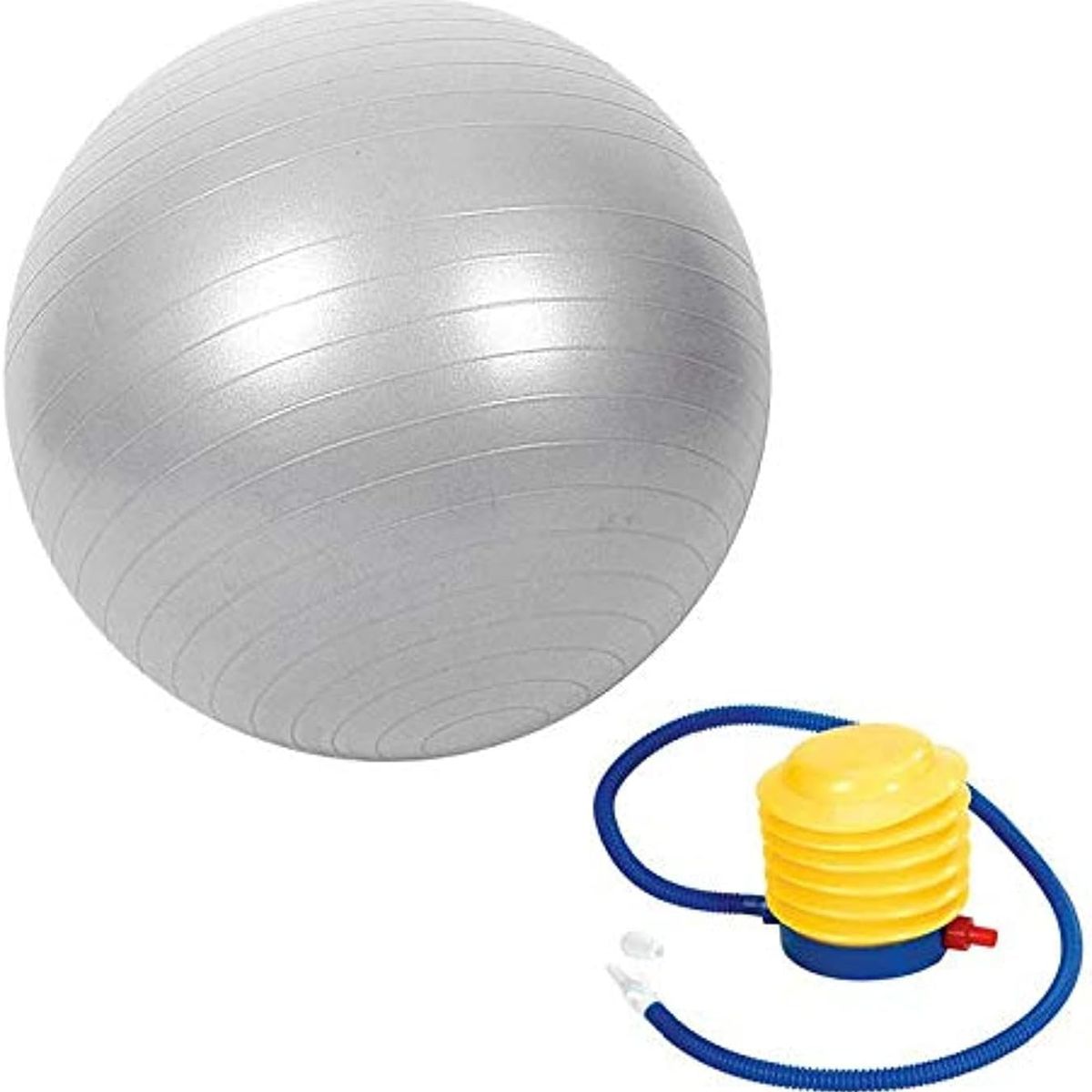 GENERICO - Balon Pilates 65cm Yoga Fitness con Inflador