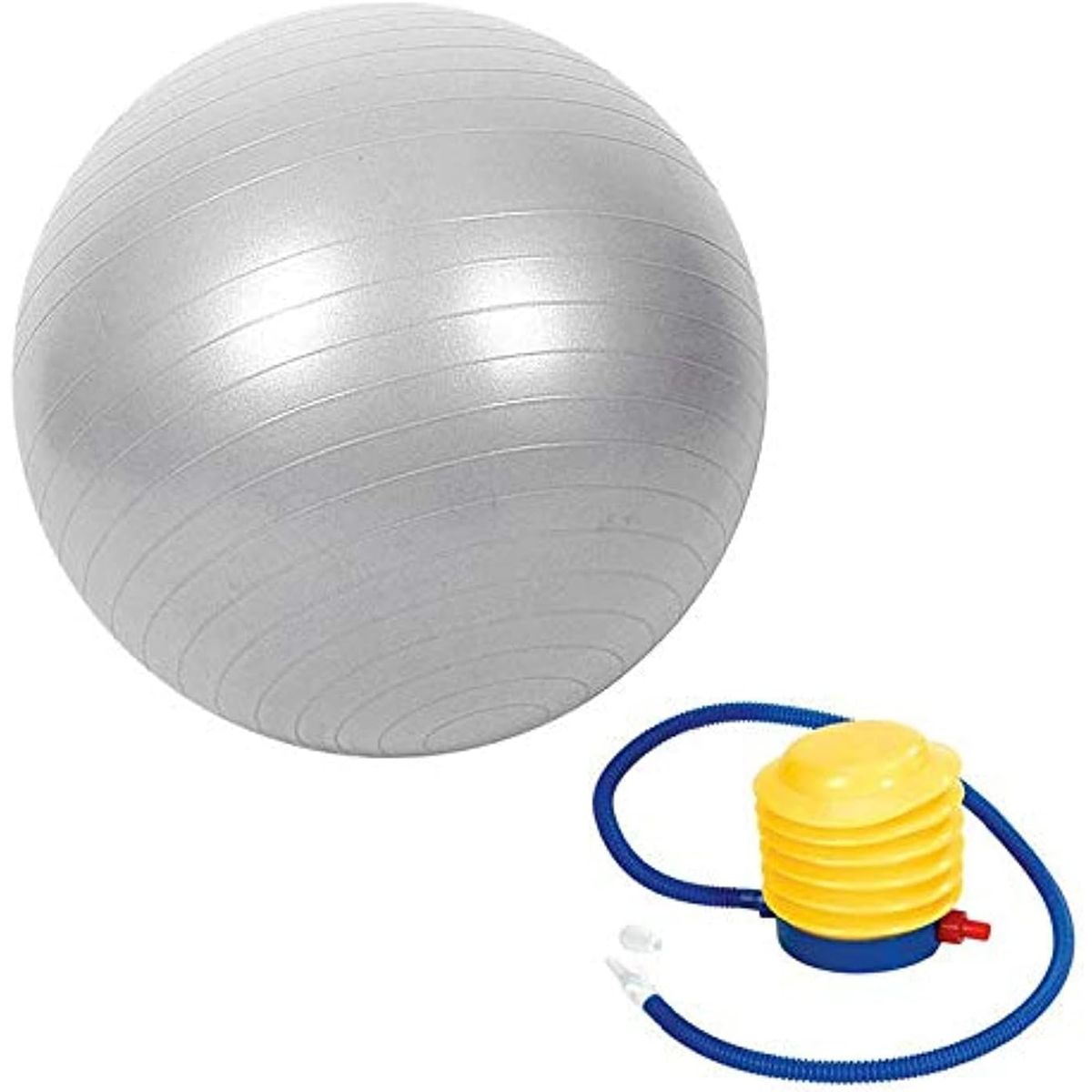 GENERICO - Balon Pilates 65cm Yoga Fitness con Inflador