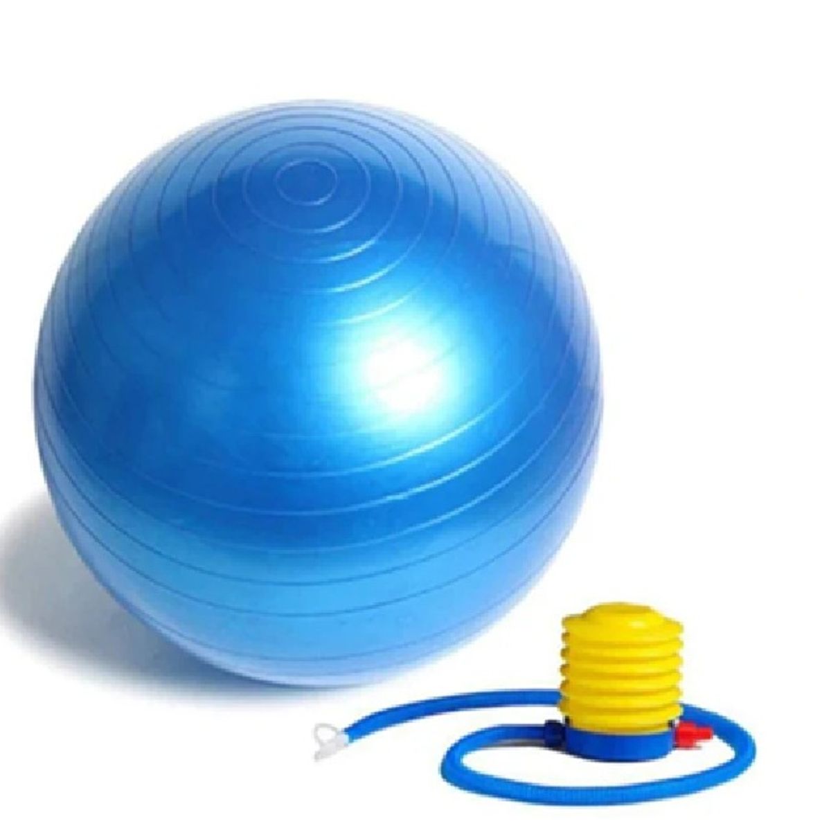 GENERICO - Balon Pilates 55cm Yoga Fitness con Inflador