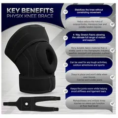 GENERICO - Rodillera Estabilizadora Deportivas De Compresión Ajustable