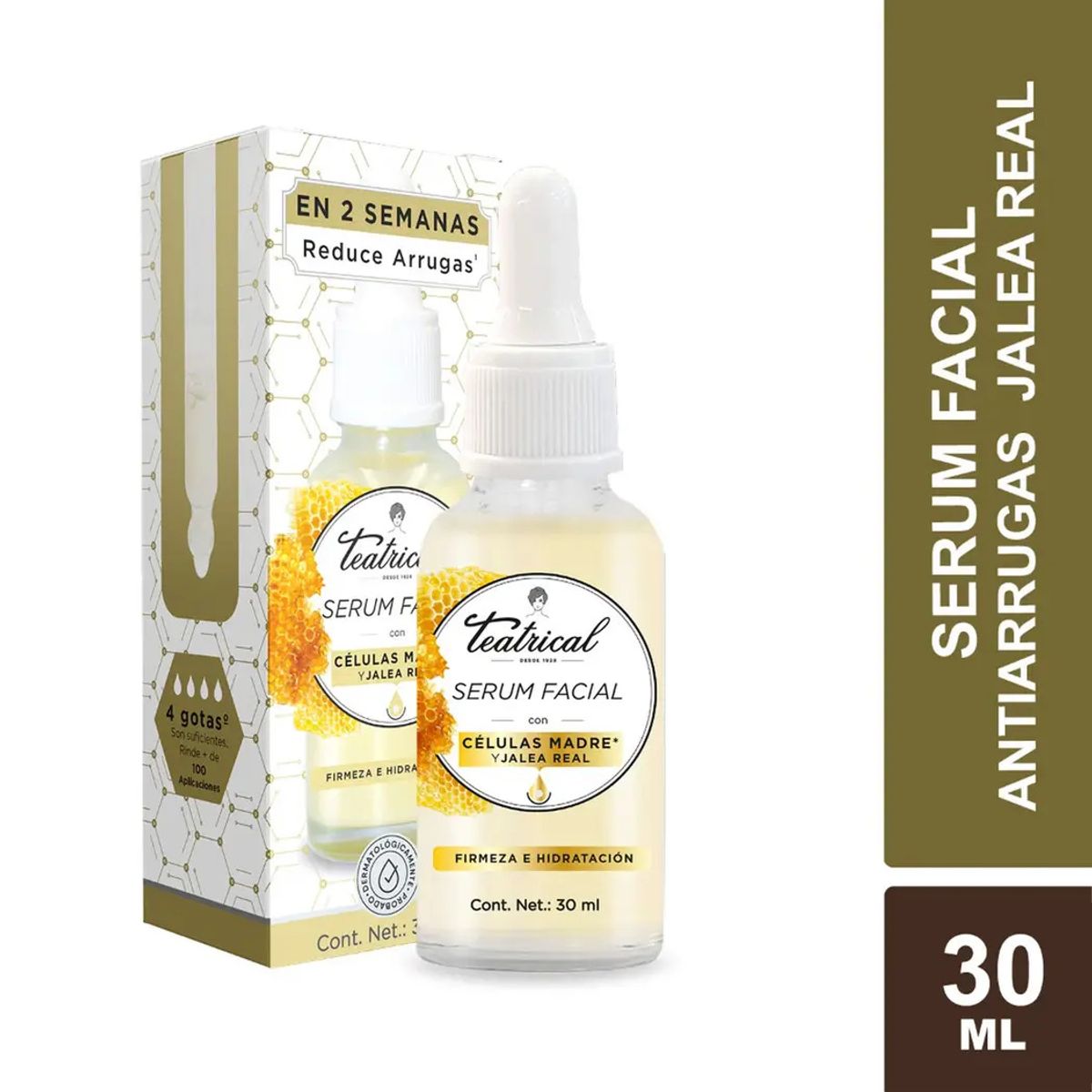 TEATRICAL - TEATRICAL SERUM FACIAL CELULAS MADRE Y JALEA REAL 30 ML
