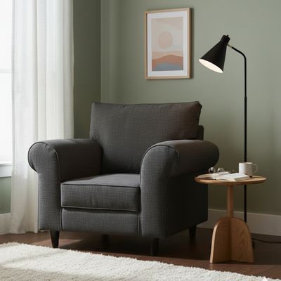 Imagen 2 del producto Living 311 Noah Marengo Sofa 3 cuerpos + 2 poltronas resortes