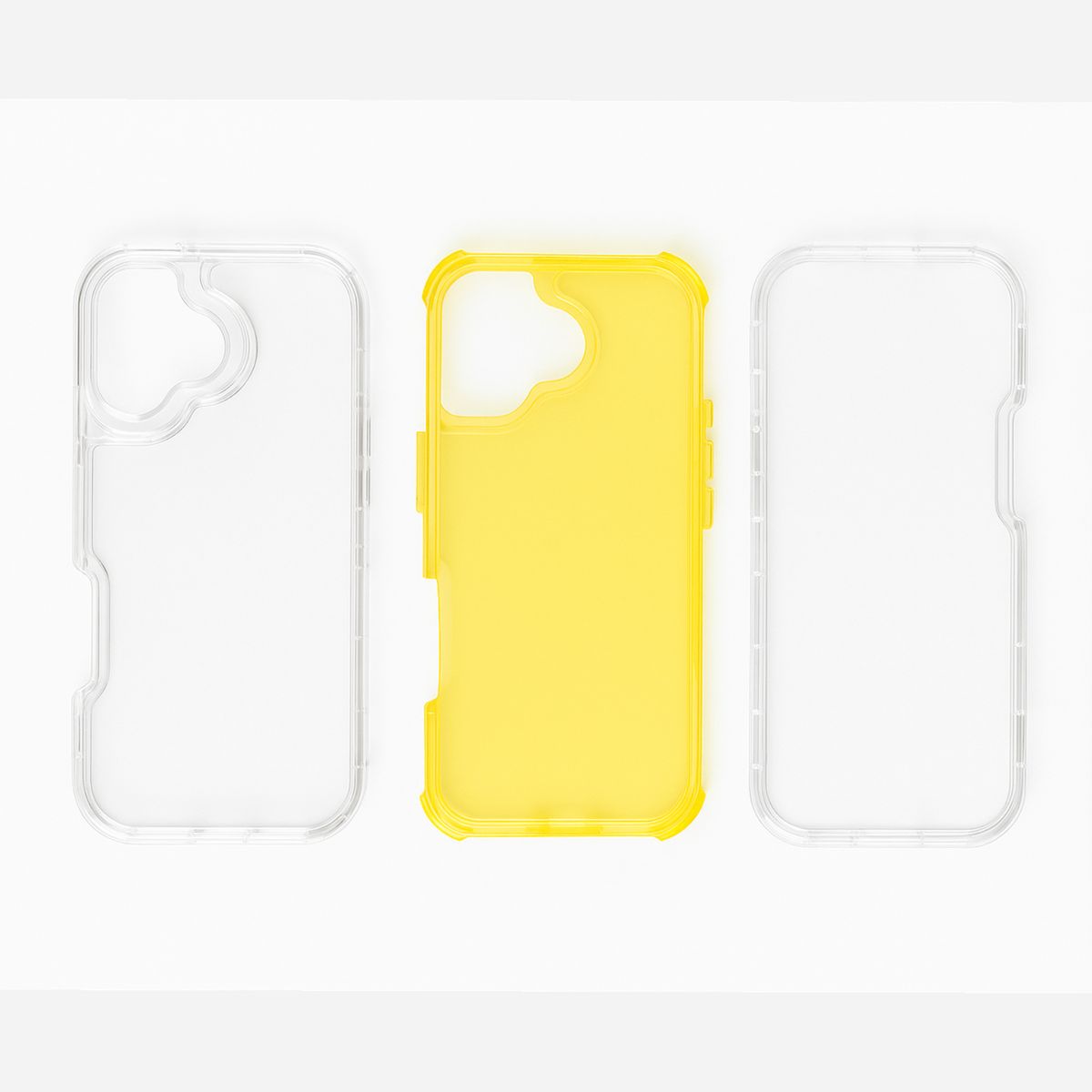 JOIGO - Carcasa Antigolpes 360 Para iPhone 17 Amarillo