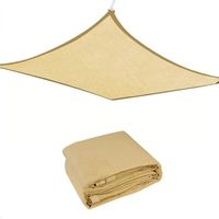 Toldo Vela Sombreadora Malla Sombra 5X6 Rectangular Color Beige