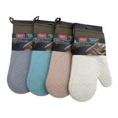 HOMESTAR - Guante de Horno con Agarre de Silicona - Turquesa