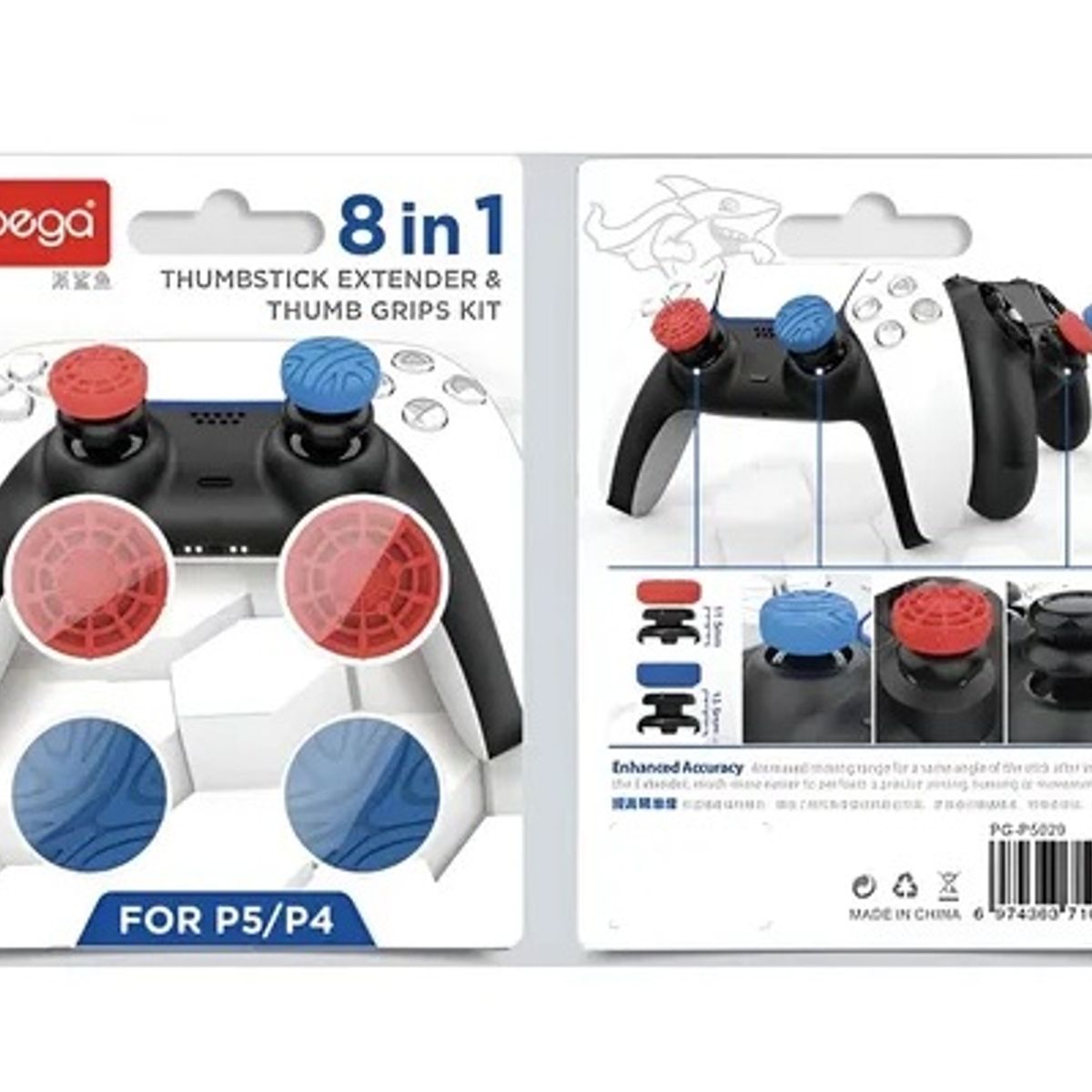IPEGA - IPEGA P-5029 + Set de cubiertas de silicona para palancas