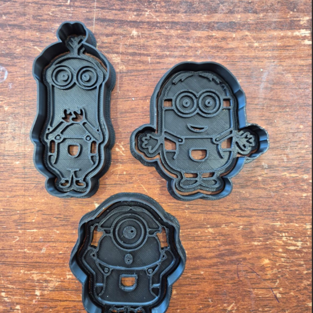 GENERICO - Cortador de Galletas de Minions  Pack 4