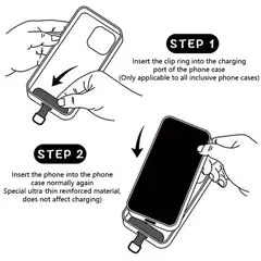 GENERICO - Colgante Para Carcasa Celular Universal Correa Antirrobo
