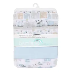 BAMBINO - Pañales Tutos Set 3 Piezas Autos y Edificios