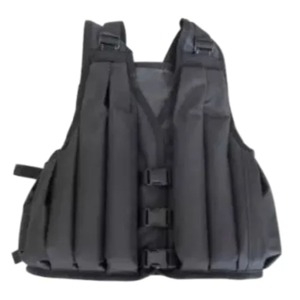 GENERICO - Chaleco Lastrado Con Sobrecarga 10kg Ajustable Crossfit Negro