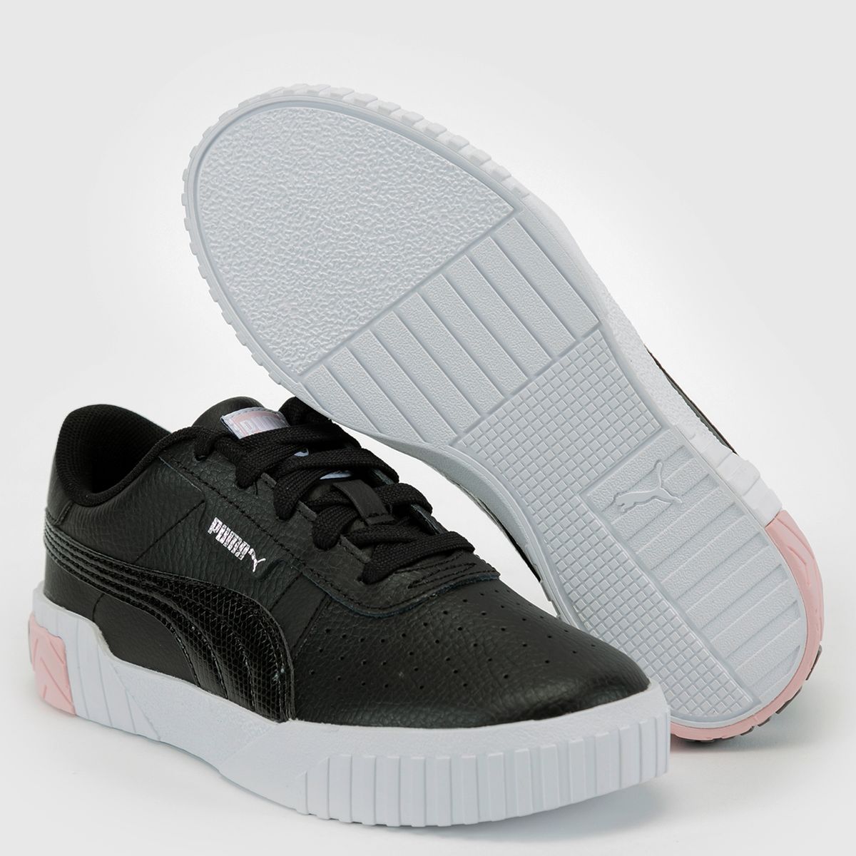 PUMA - Cali PS Zapatilla Urbana Niña Negra