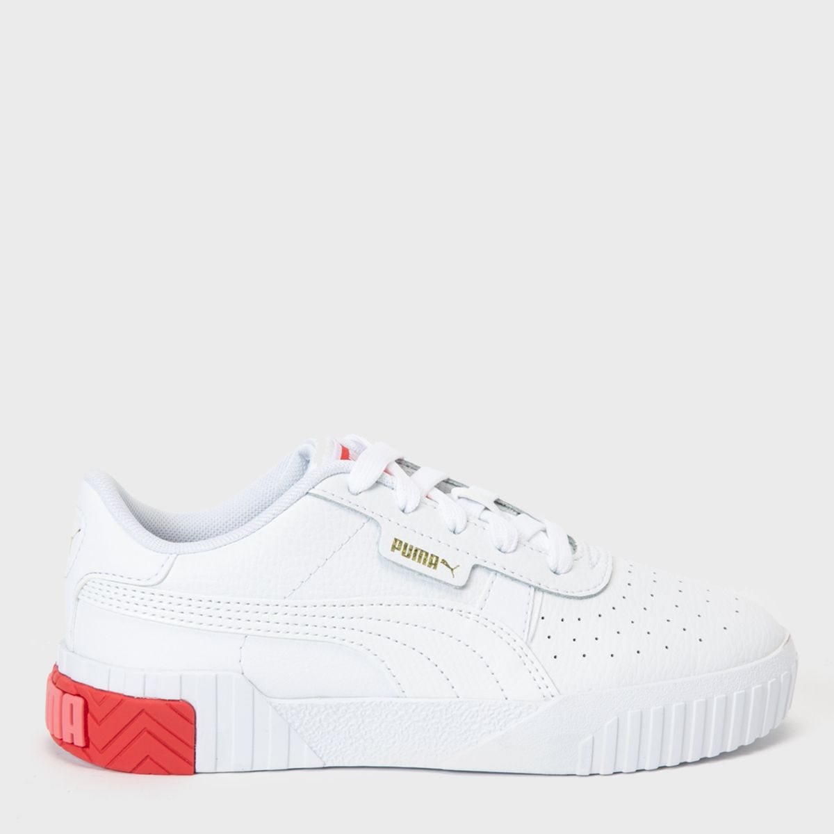 PUMA - Cali PS Zapatilla Urbana Niña Blanca