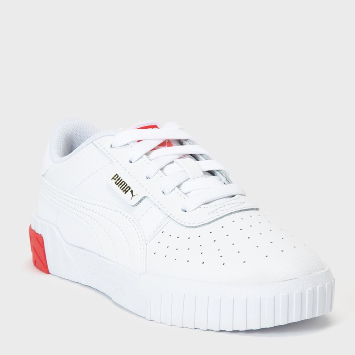 PUMA - Cali PS Zapatilla Urbana Niña Blanca