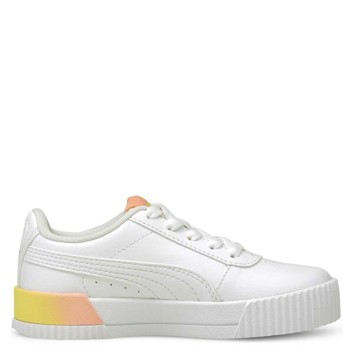 PUMA - Carina Summer Fade Ps Zapatilla Urbana Niña Blanca